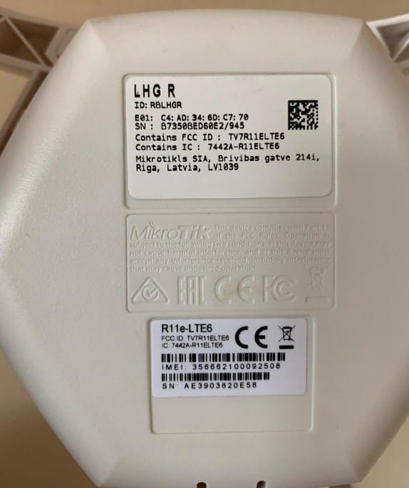 Настройка CAPsMAN WiFi на MikroTik LHG LTE6 kit